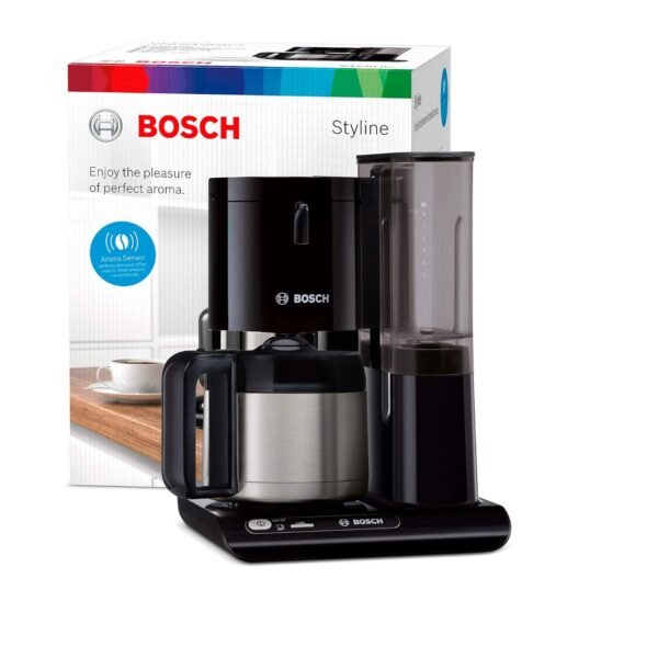 Bosch Styline TKA8A053 Filterkaffeemaschine mit Aroma Sensor und Thermokanne begeistert Kaffeeliebhaber
