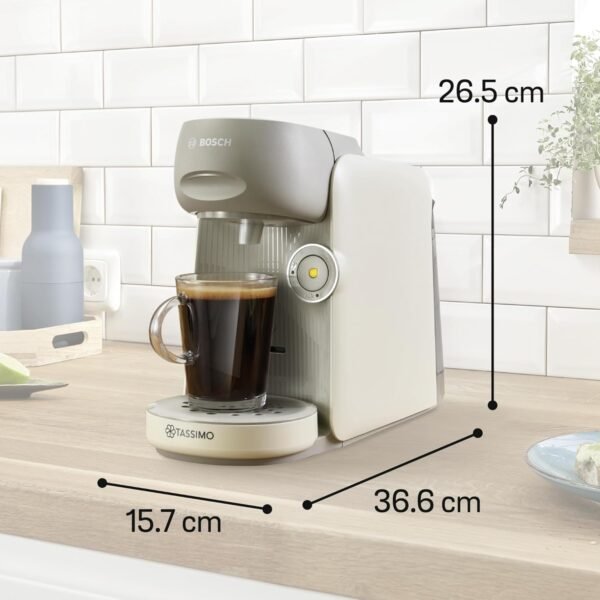 Bosch Tassimo Finesse Kapselmaschine begeistert mit über 70 Getränken und smarter Intellibrew-Technologie