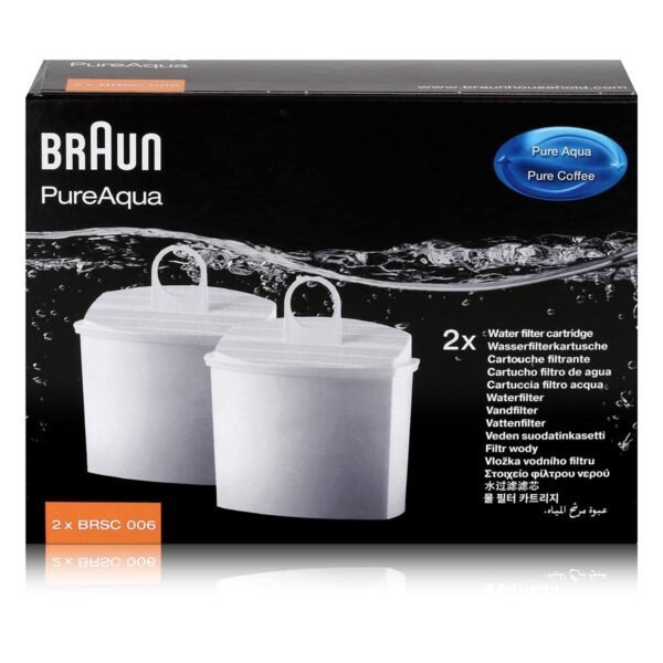 Braun BRSC 006 Wasserfilter Test Vergleich für besseren Kaffeegeschmack und Kalkschutz