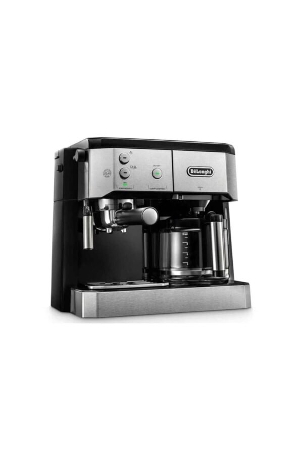 DeLonghi BCO 420.1 Freestanding Semi-auto Combi coffee maker 1L 10cups Black,Silver coffee maker - DeLonghi BCO 420.1, Freestanding, Combi coffee maker, 1 L, Coffee capsule,...
