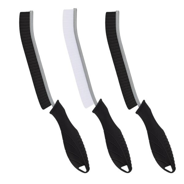 Gap Cleaning Brush Set - Joint Brush Bathroom - Hard Bristle Corner Cleaning Brush - Cleaning Brush Suitable for Kitchen Home Toilet Window Vehicle Taps Joints (3)