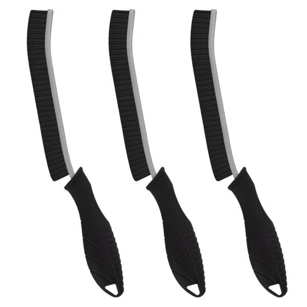 Hard Bristle Corner Cleaning Brush Black - Joint Brush Bathroom Cleaning Brush - Brush Cleaning Brush - Narrow Gap Cleaning Brush for Joints and Corners of Windows and Tiles...