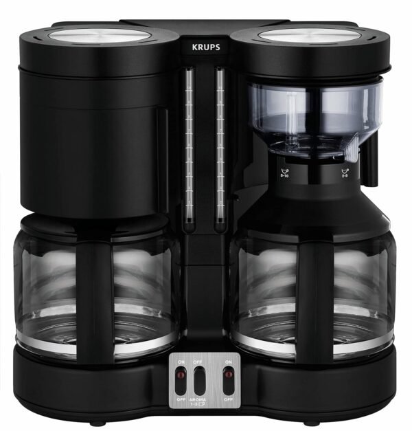 Krups Double Coffee/Tea Dispenser Duo The Plus Black
