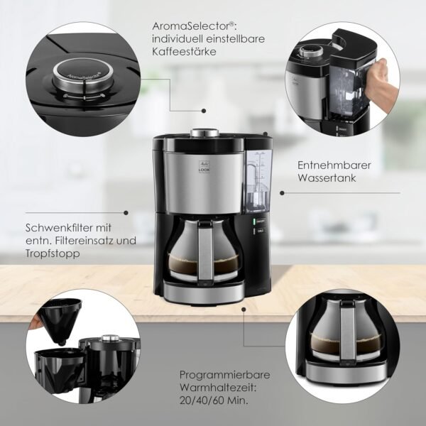 Melitta Look Perfection Kaffeemaschine mit AromaSelector und Warmhaltefunktion begeistert Nutzer