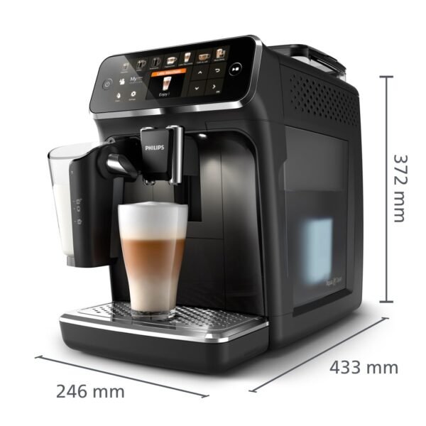 Philips Serie 5400 Kaffeevollautomat bietet 12 Getränke mit einfachem LatteGo System